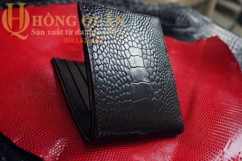 Ví da đà điểu sự khác biệt với các loại ví da khác.